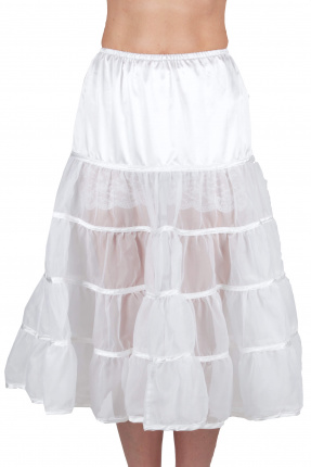 Hammerschmid Petticoat 191 2807  Gr 1 32-36 weiss 60er