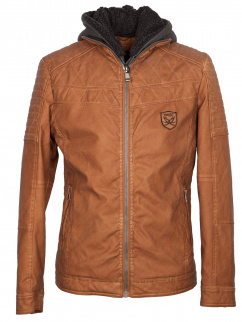 Hangowear Herren Lederjacke Leopold cognac 1192 71045 0192