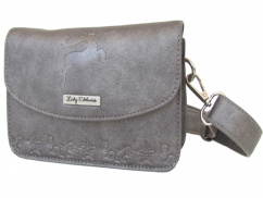 Lady Edelweiss Umhänge und Bauchtasche 18022 silber