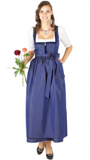 14920 Wenger Dirndl Diana 95er länge blau