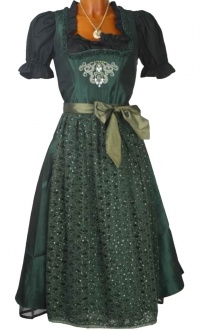 Mode Traditionele jurken Dirndls schmitt und schäfer schmitt und sch\u00e4fer Dirndl groen-magenta klassieke stijl 
